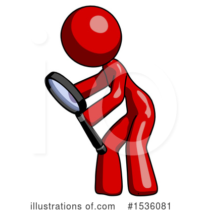 Royalty-Free (RF) Red Design Mascot Clipart Illustration by Leo Blanchette - Stock Sample #1536081