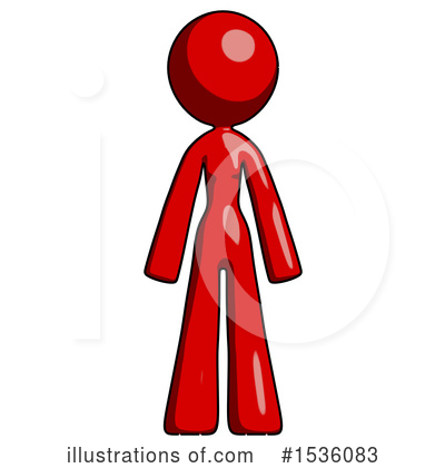 Royalty-Free (RF) Red Design Mascot Clipart Illustration by Leo Blanchette - Stock Sample #1536083