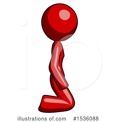Royalty-Free (RF) Red Design Mascot Clipart Illustration by Leo Blanchette - Stock Sample #1536088
