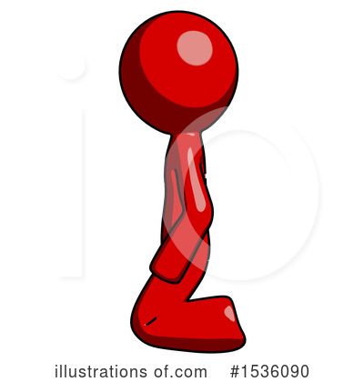 Royalty-Free (RF) Red Design Mascot Clipart Illustration by Leo Blanchette - Stock Sample #1536090