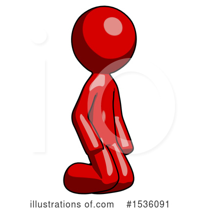 Royalty-Free (RF) Red Design Mascot Clipart Illustration by Leo Blanchette - Stock Sample #1536091