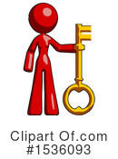 Red Design Mascot Clipart #1536093 by Leo Blanchette
