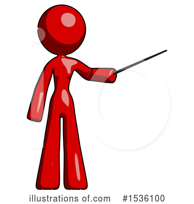 Royalty-Free (RF) Red Design Mascot Clipart Illustration by Leo Blanchette - Stock Sample #1536100