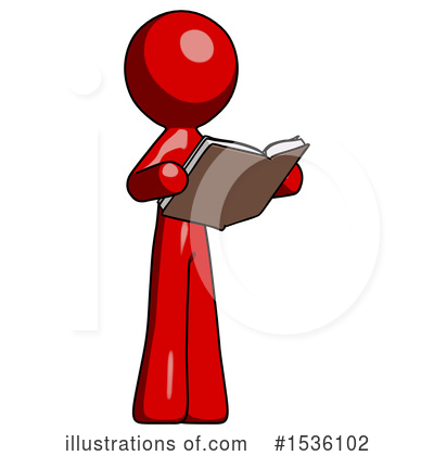 Royalty-Free (RF) Red Design Mascot Clipart Illustration by Leo Blanchette - Stock Sample #1536102