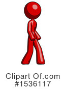 Red Design Mascot Clipart #1536117 by Leo Blanchette