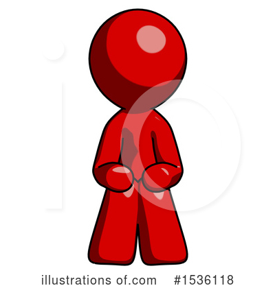 Royalty-Free (RF) Red Design Mascot Clipart Illustration by Leo Blanchette - Stock Sample #1536118
