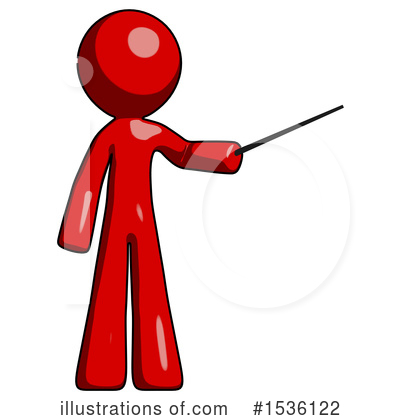 Royalty-Free (RF) Red Design Mascot Clipart Illustration by Leo Blanchette - Stock Sample #1536122