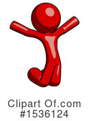 Red Design Mascot Clipart #1536124 by Leo Blanchette