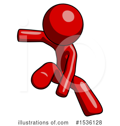 Royalty-Free (RF) Red Design Mascot Clipart Illustration by Leo Blanchette - Stock Sample #1536128