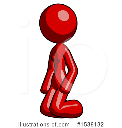 Royalty-Free (RF) Red Design Mascot Clipart Illustration by Leo Blanchette - Stock Sample #1536132