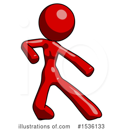Royalty-Free (RF) Red Design Mascot Clipart Illustration by Leo Blanchette - Stock Sample #1536133