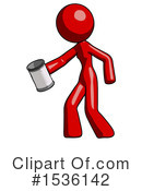 Red Design Mascot Clipart #1536142 by Leo Blanchette
