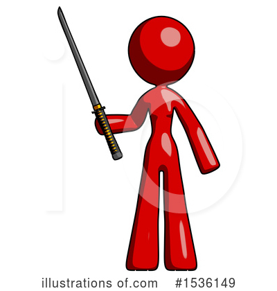 Royalty-Free (RF) Red Design Mascot Clipart Illustration by Leo Blanchette - Stock Sample #1536149