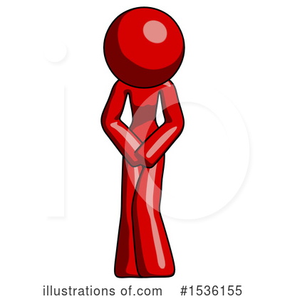 Royalty-Free (RF) Red Design Mascot Clipart Illustration by Leo Blanchette - Stock Sample #1536155