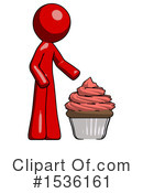 Red Design Mascot Clipart #1536161 by Leo Blanchette