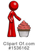 Red Design Mascot Clipart #1536162 by Leo Blanchette
