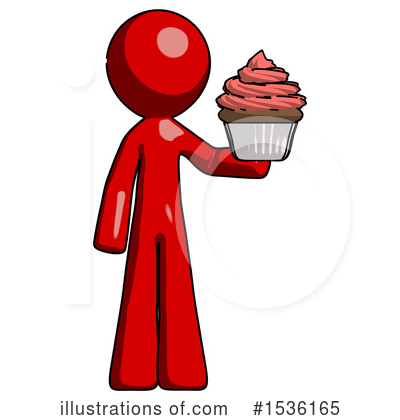 Royalty-Free (RF) Red Design Mascot Clipart Illustration by Leo Blanchette - Stock Sample #1536165