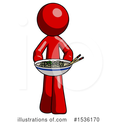 Royalty-Free (RF) Red Design Mascot Clipart Illustration by Leo Blanchette - Stock Sample #1536170