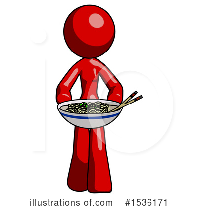 Royalty-Free (RF) Red Design Mascot Clipart Illustration by Leo Blanchette - Stock Sample #1536171