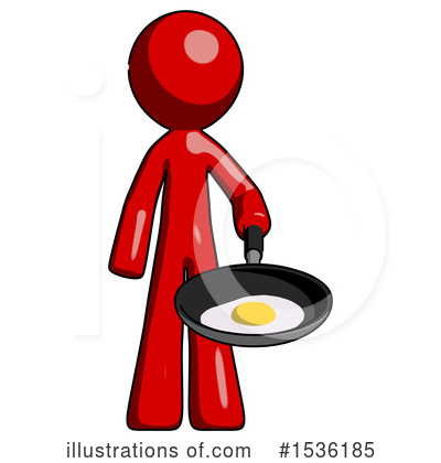 Royalty-Free (RF) Red Design Mascot Clipart Illustration by Leo Blanchette - Stock Sample #1536185