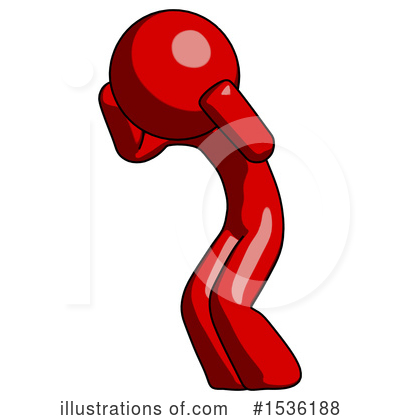 Royalty-Free (RF) Red Design Mascot Clipart Illustration by Leo Blanchette - Stock Sample #1536188