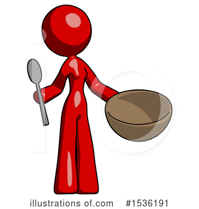 Royalty-Free (RF) Red Design Mascot Clipart Illustration by Leo Blanchette - Stock Sample #1536191