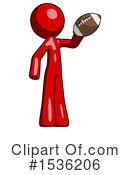 Red Design Mascot Clipart #1536206 by Leo Blanchette