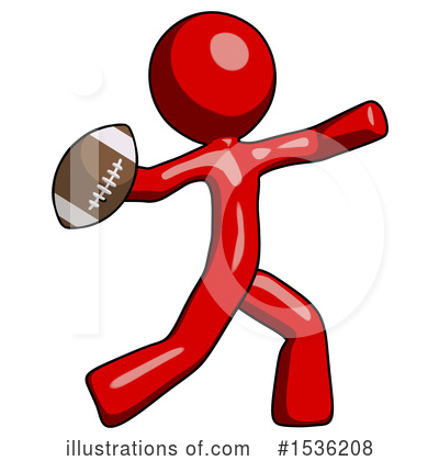 Royalty-Free (RF) Red Design Mascot Clipart Illustration by Leo Blanchette - Stock Sample #1536208
