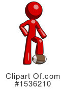 Red Design Mascot Clipart #1536210 by Leo Blanchette