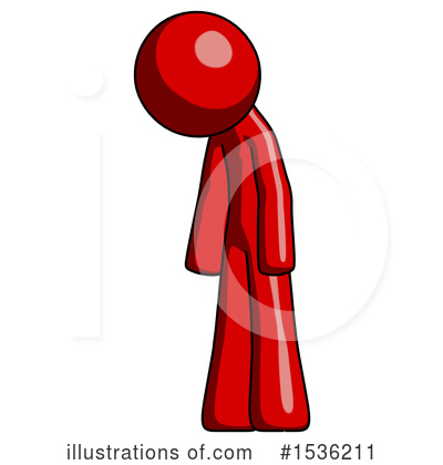 Royalty-Free (RF) Red Design Mascot Clipart Illustration by Leo Blanchette - Stock Sample #1536211