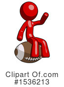 Red Design Mascot Clipart #1536213 by Leo Blanchette