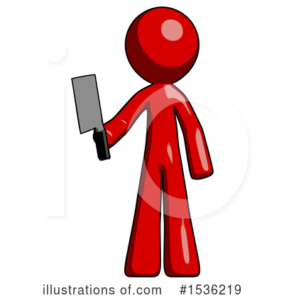 Royalty-Free (RF) Red Design Mascot Clipart Illustration by Leo Blanchette - Stock Sample #1536219