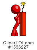 Red Design Mascot Clipart #1536227 by Leo Blanchette