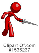 Red Design Mascot Clipart #1536237 by Leo Blanchette