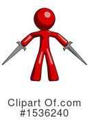Red Design Mascot Clipart #1536240 by Leo Blanchette