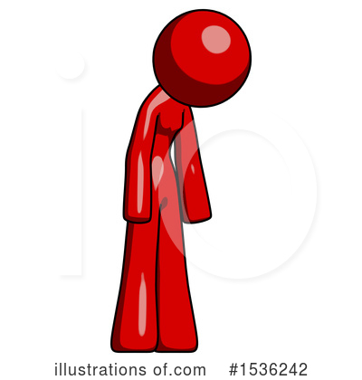 Royalty-Free (RF) Red Design Mascot Clipart Illustration by Leo Blanchette - Stock Sample #1536242