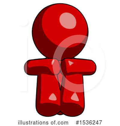 Royalty-Free (RF) Red Design Mascot Clipart Illustration by Leo Blanchette - Stock Sample #1536247