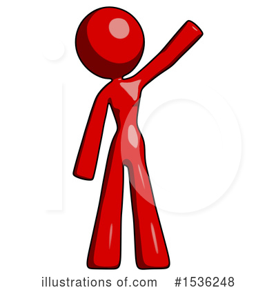 Royalty-Free (RF) Red Design Mascot Clipart Illustration by Leo Blanchette - Stock Sample #1536248