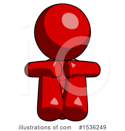 Royalty-Free (RF) Red Design Mascot Clipart Illustration by Leo Blanchette - Stock Sample #1536249