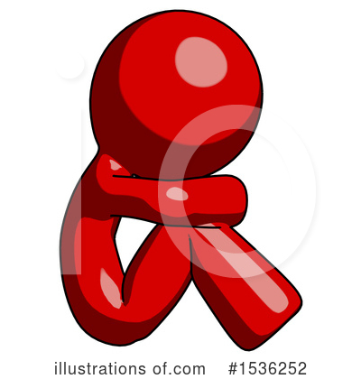 Royalty-Free (RF) Red Design Mascot Clipart Illustration by Leo Blanchette - Stock Sample #1536252