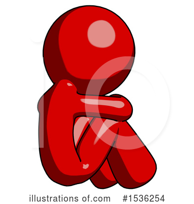 Royalty-Free (RF) Red Design Mascot Clipart Illustration by Leo Blanchette - Stock Sample #1536254