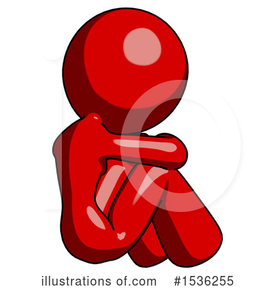 Royalty-Free (RF) Red Design Mascot Clipart Illustration by Leo Blanchette - Stock Sample #1536255