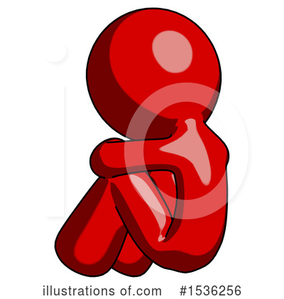 Royalty-Free (RF) Red Design Mascot Clipart Illustration by Leo Blanchette - Stock Sample #1536256