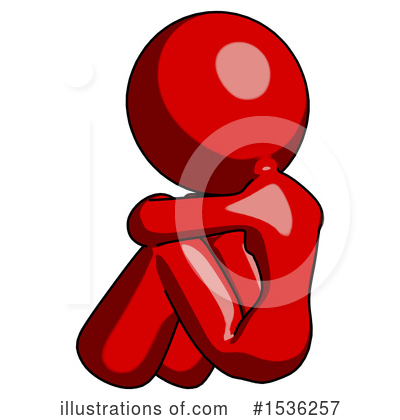Royalty-Free (RF) Red Design Mascot Clipart Illustration by Leo Blanchette - Stock Sample #1536257