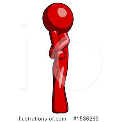 Royalty-Free (RF) Red Design Mascot Clipart Illustration by Leo Blanchette - Stock Sample #1536263