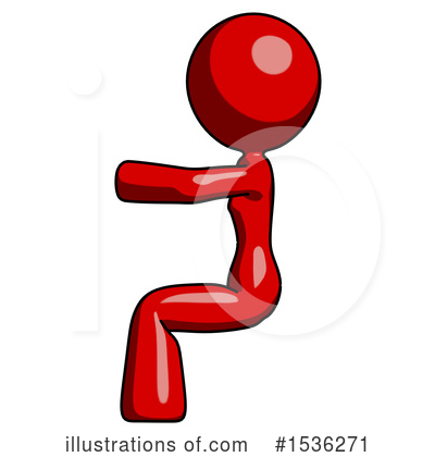 Royalty-Free (RF) Red Design Mascot Clipart Illustration by Leo Blanchette - Stock Sample #1536271