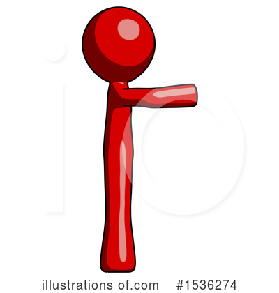Royalty-Free (RF) Red Design Mascot Clipart Illustration by Leo Blanchette - Stock Sample #1536274