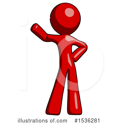 Royalty-Free (RF) Red Design Mascot Clipart Illustration by Leo Blanchette - Stock Sample #1536281