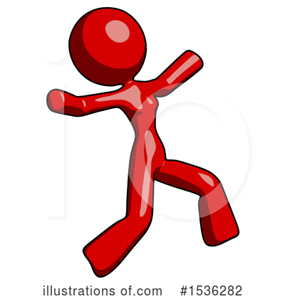 Royalty-Free (RF) Red Design Mascot Clipart Illustration by Leo Blanchette - Stock Sample #1536282