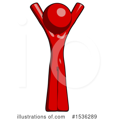 Royalty-Free (RF) Red Design Mascot Clipart Illustration by Leo Blanchette - Stock Sample #1536289
